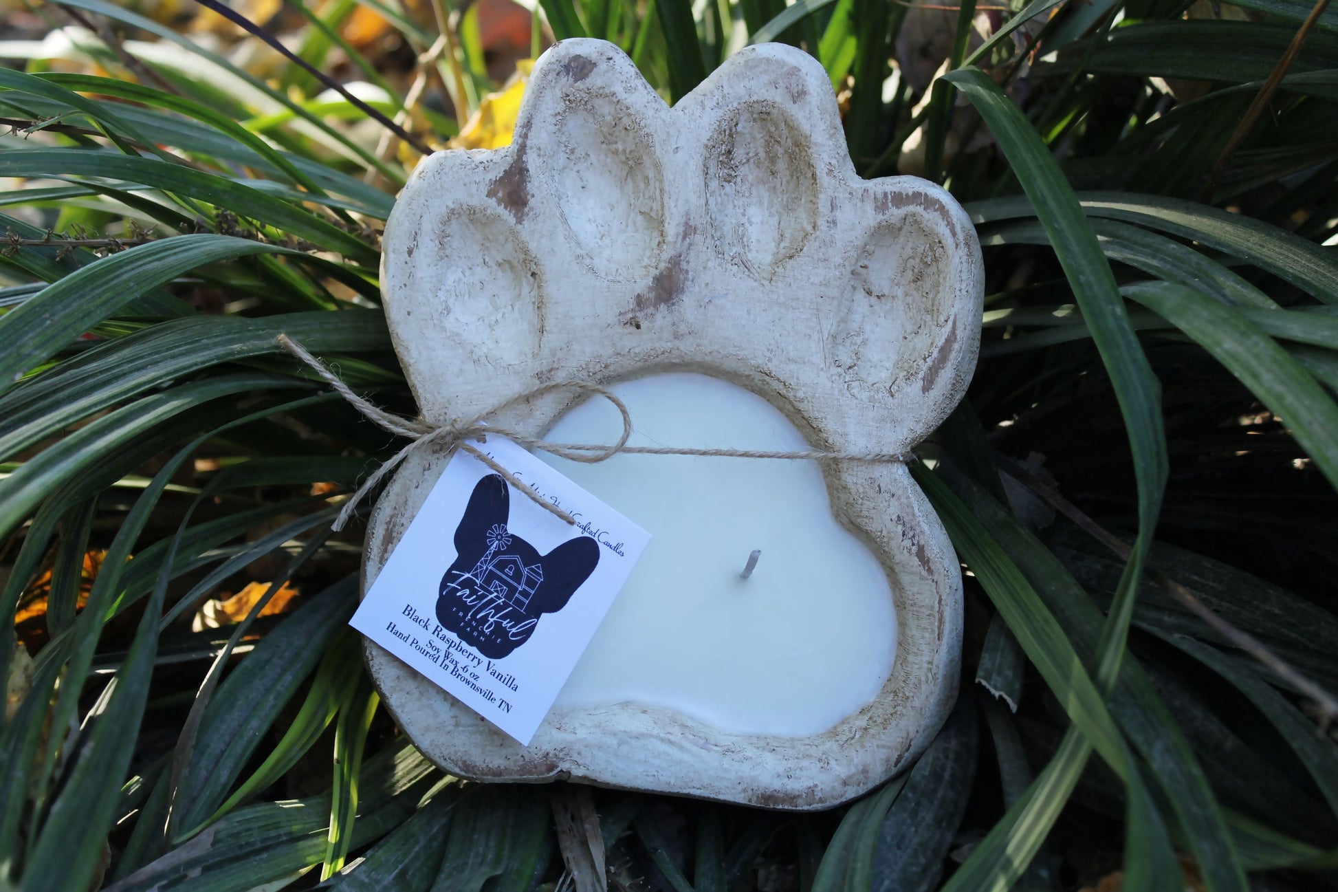 Small Paw Candle