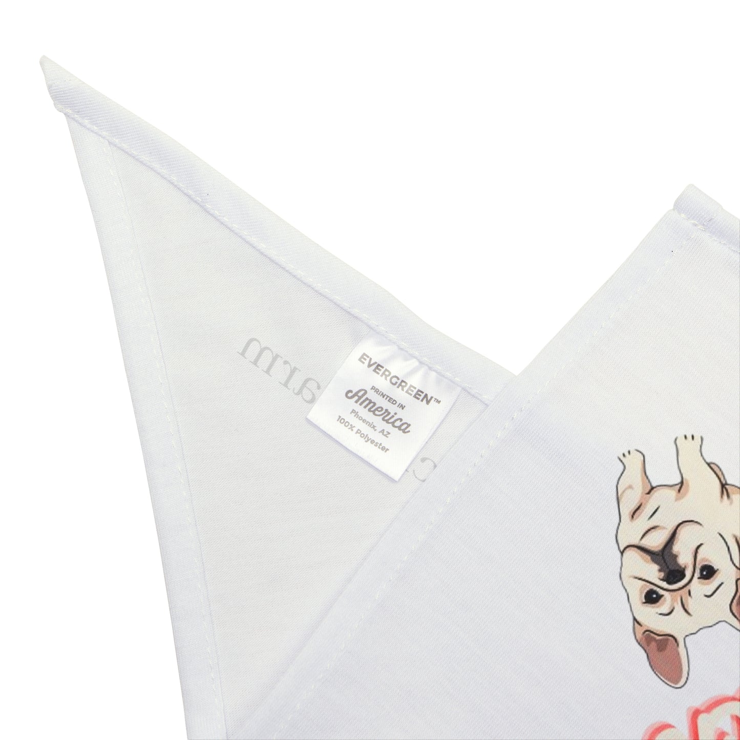 made in America I Speak French Pet Bandana