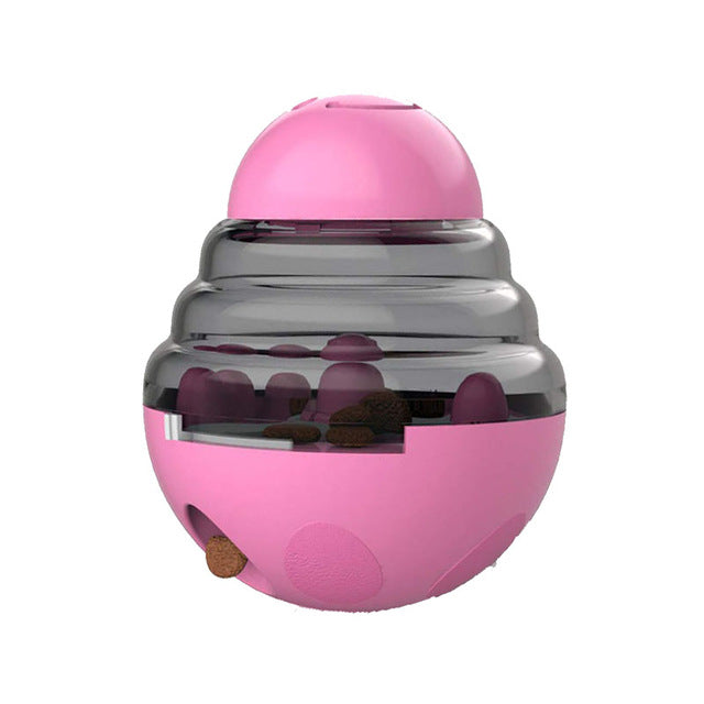 pink treat dispenser