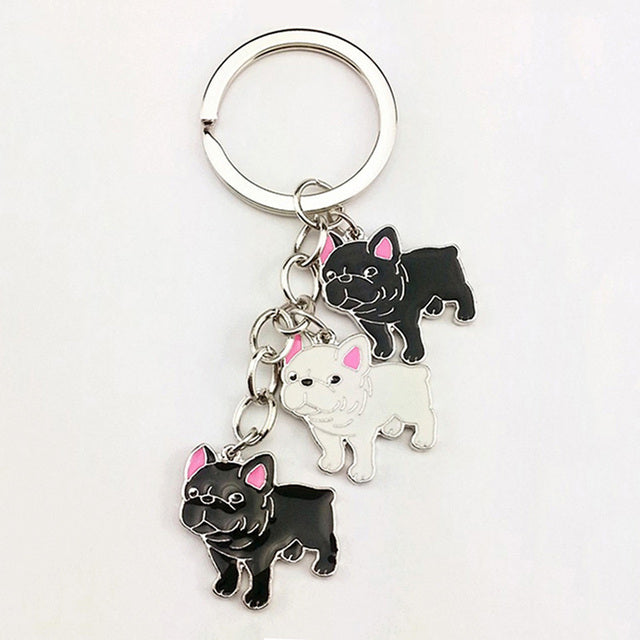 French Bulldog Key Chains