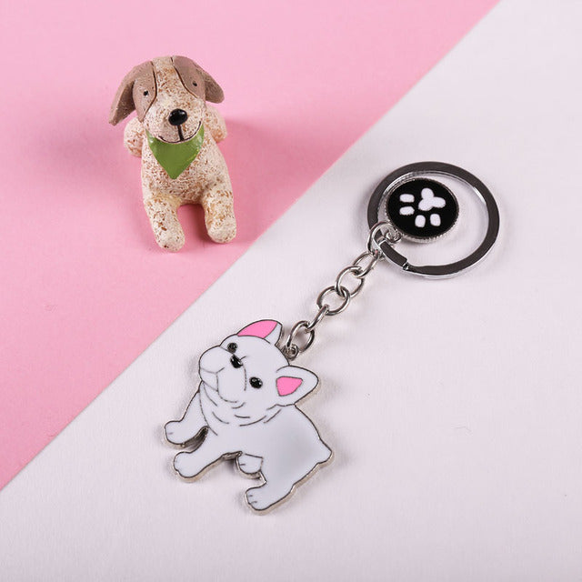 French Bulldog Key Chains