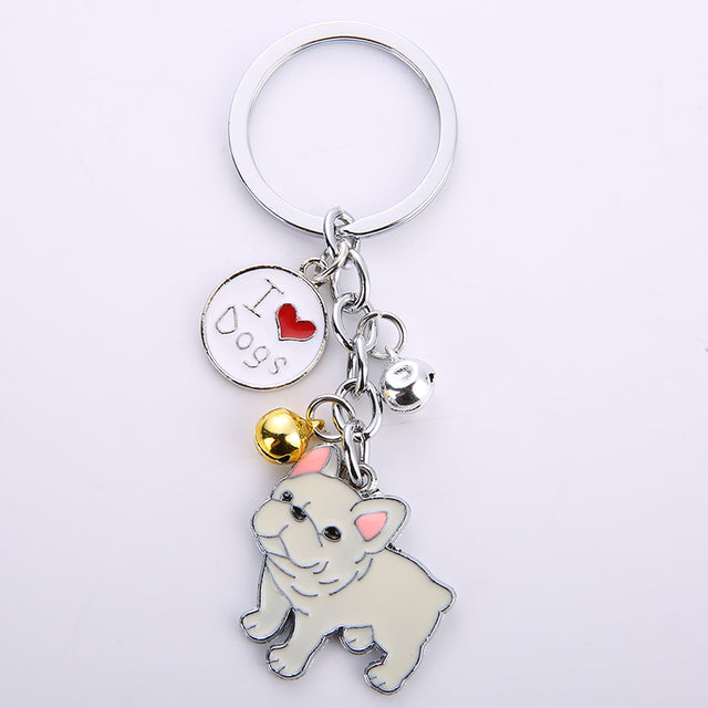 French Bulldog Key Chains