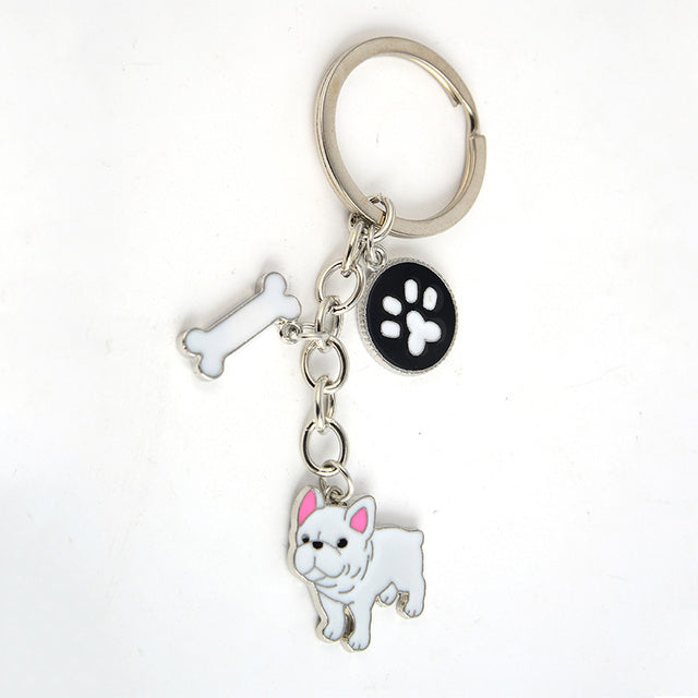 French Bulldog Key Chains