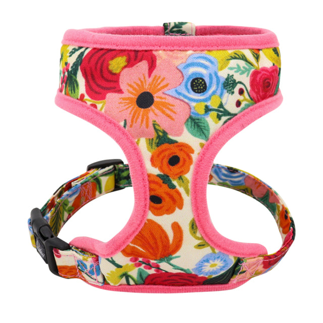 Floral dog pet harness for frenchies