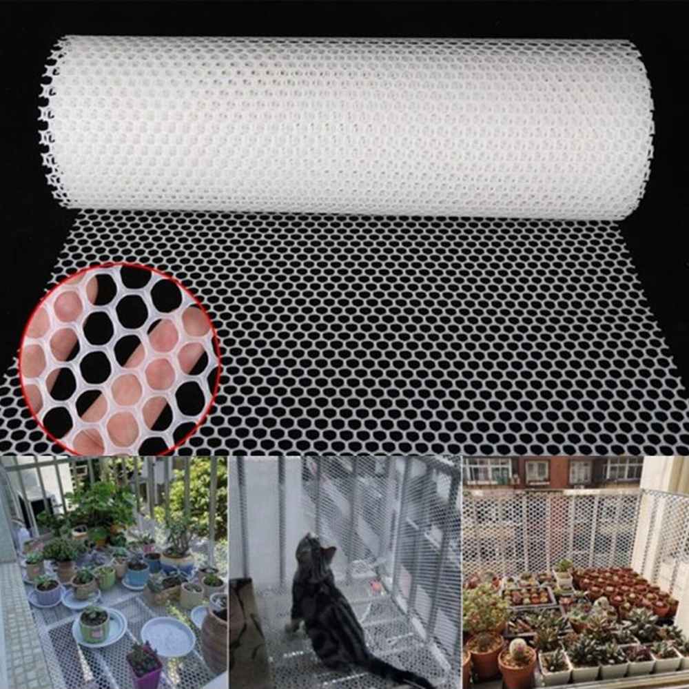 Fence and Railing Safety Plastic Mesh Netting, dog pet safety